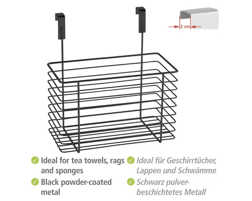 Wenko grote zwarte hangmand 69748800