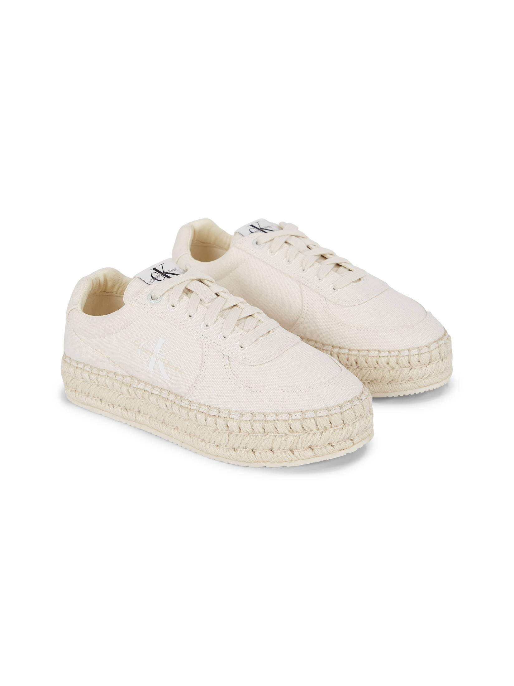 CALVIN KLEIN JEANS| Damen Espadrilles Sneaker mit Plateau
