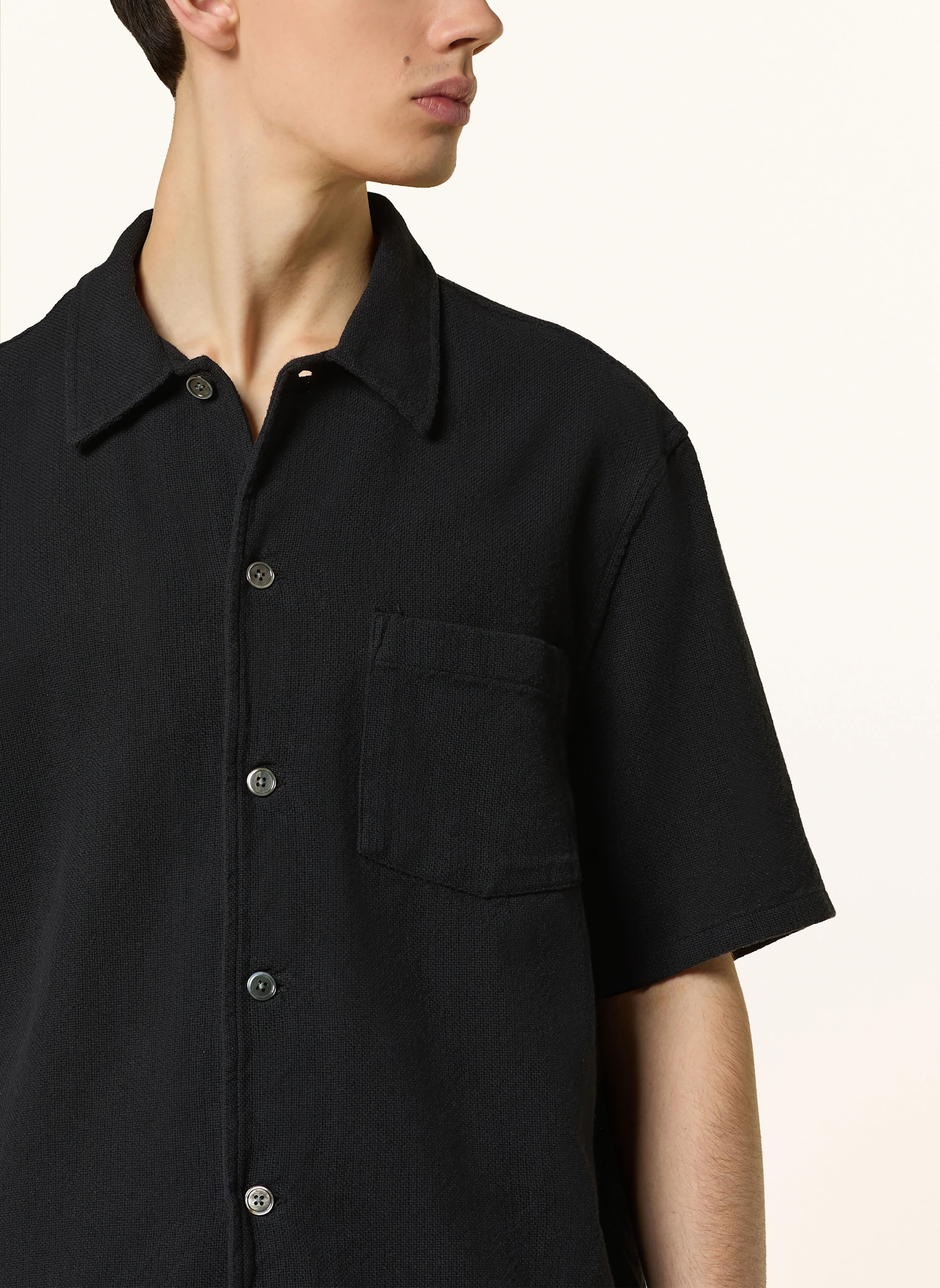 OUR LEGACY Kurzarm-Hemd Boxy Fit