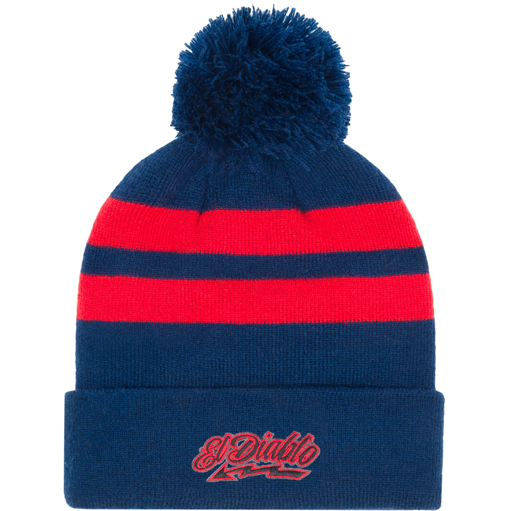 Fabio Quartararo - Bonnet rayé 20 Bleu / Rouge