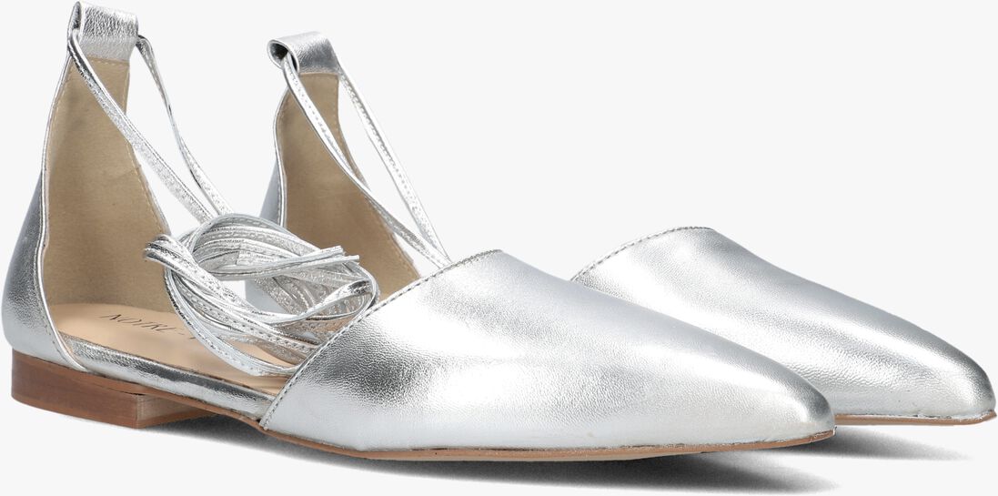NOTRE-V zilveren notre-v ballerina's vk1114
