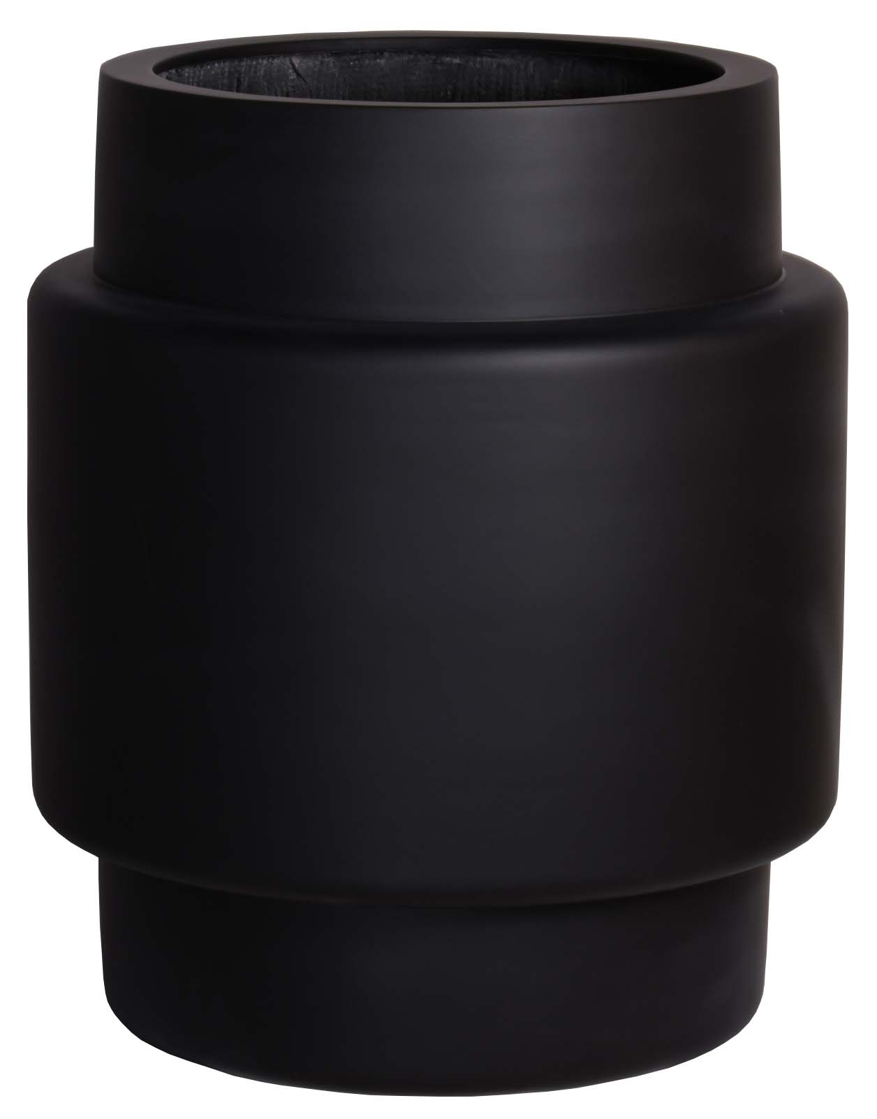 Plantenpot Billund big black Ø60 x H70 cm