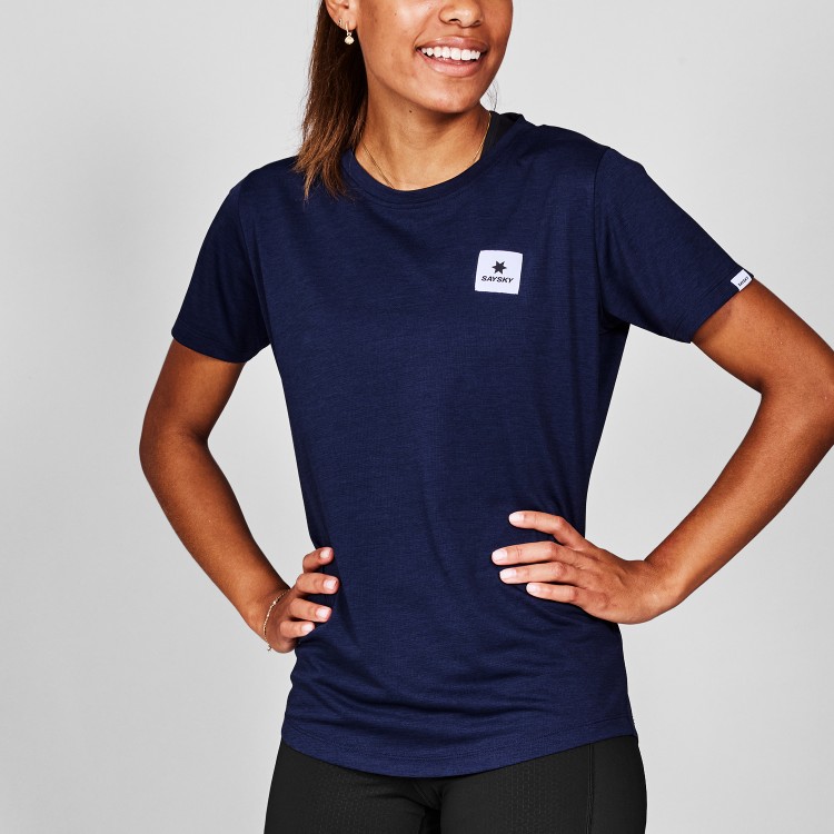 Saysky Clean Combat Pro T-Shirt Womens Blue