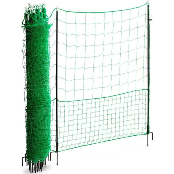 Avlsbeskyttelsesgjerdenett for fjørfehøner 1,25 x 50 m
