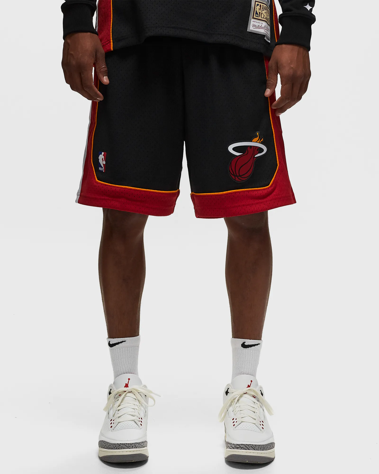 Mitchell & Ness NBA SWINGMAN SHORTS MIAMI HEAT 2012-13