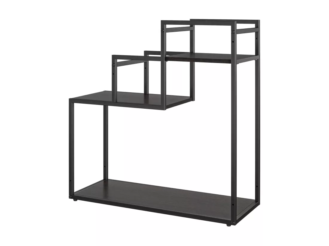 Weston | Support de plantes en aspect bois en couleur espresso