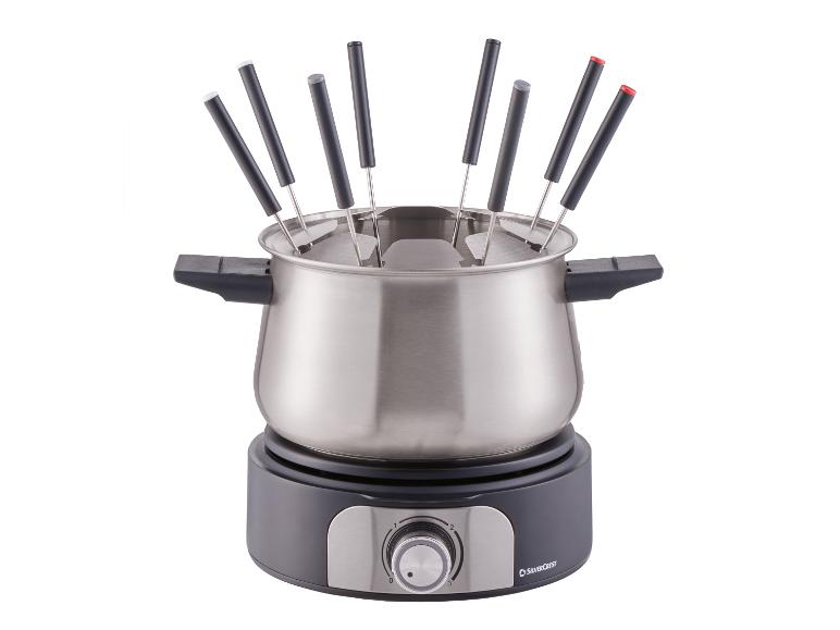 RVS elektrische fonduepan
