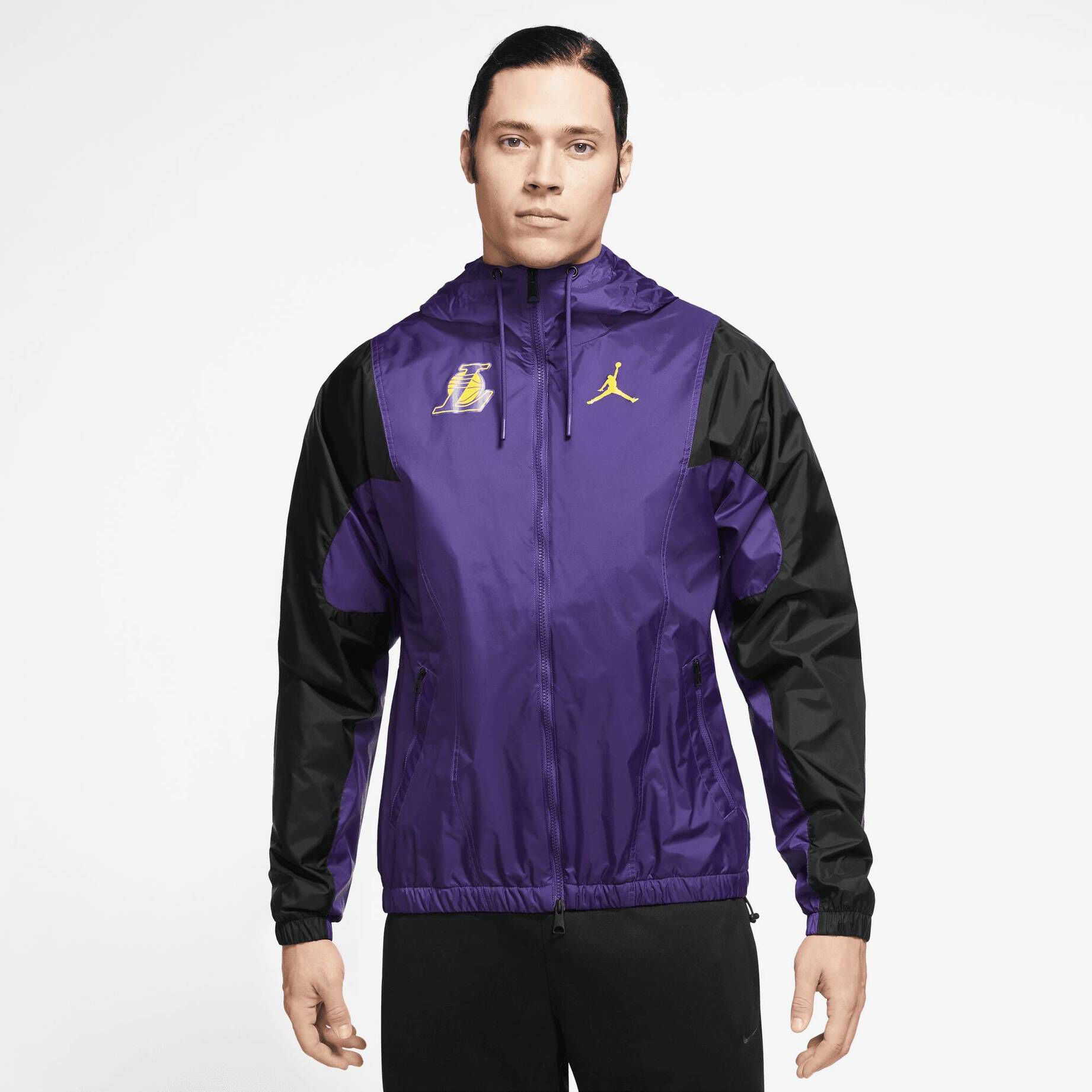 Nike| Herren Trainingsjacke NBA LOS ANGELES LAKERS COURTSIDE STATEMENT