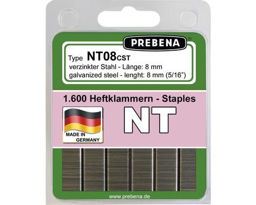 Nietjes Prebena Type NT08CST-B 1.600 stuks