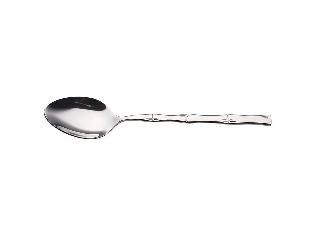 COLHER SOPA INOX ACTUEL RELEVO BAMBOO