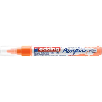 Edding 5100 - Marqueur acrylique - orange fluo