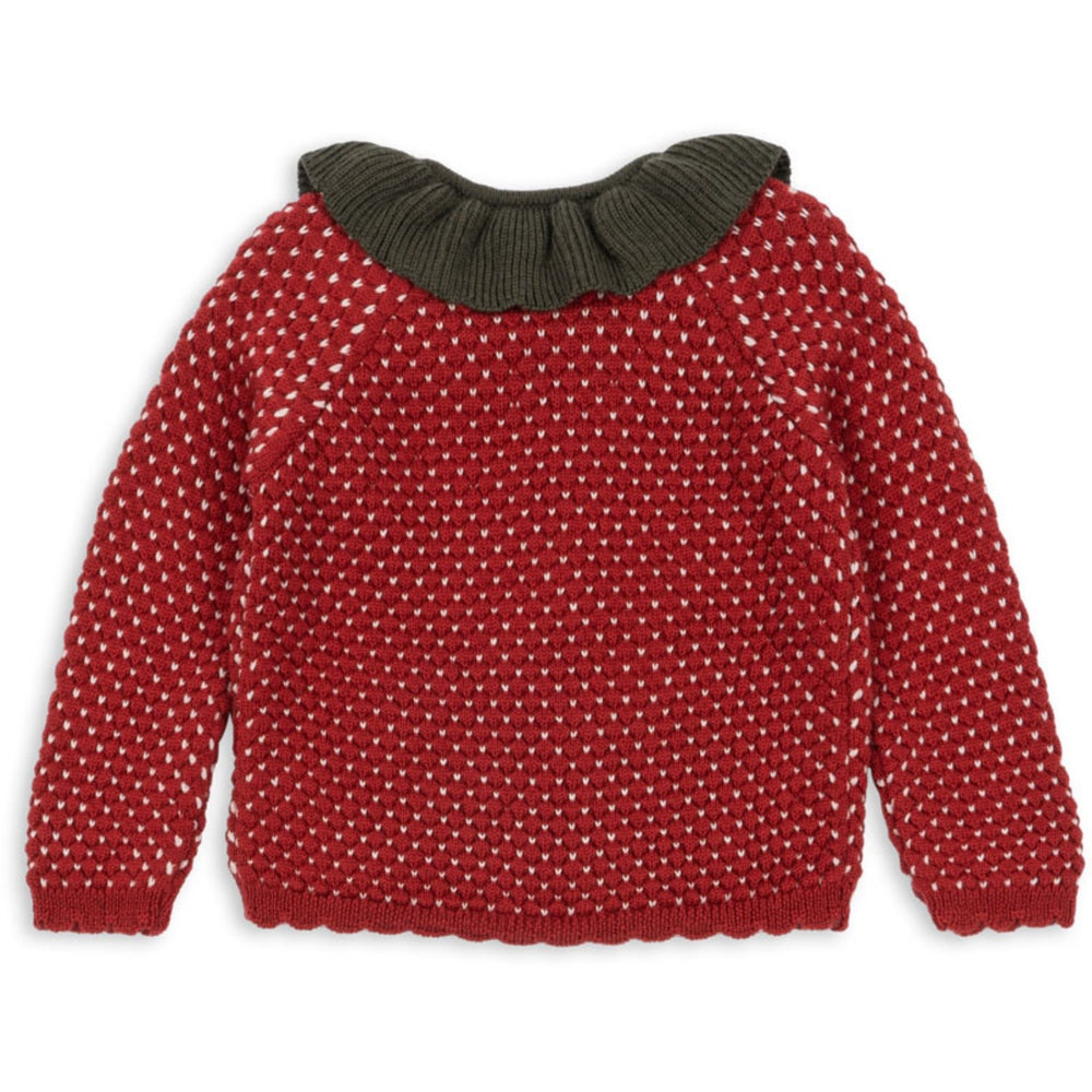 Køb Konges Sløjd Barbados Cherry Strawberry Cardigan