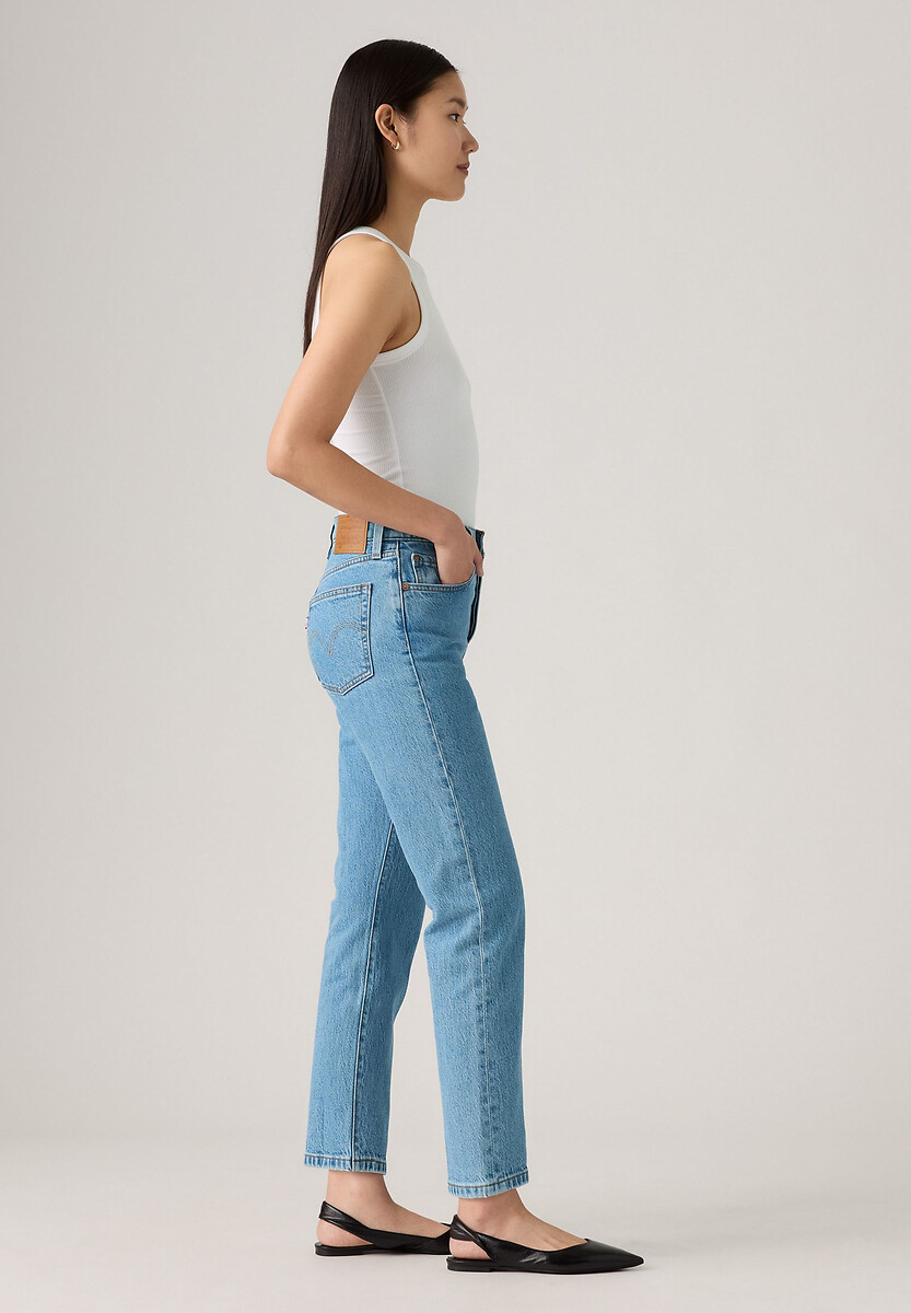 Calça Jeans 501® Cropped da Levi's
