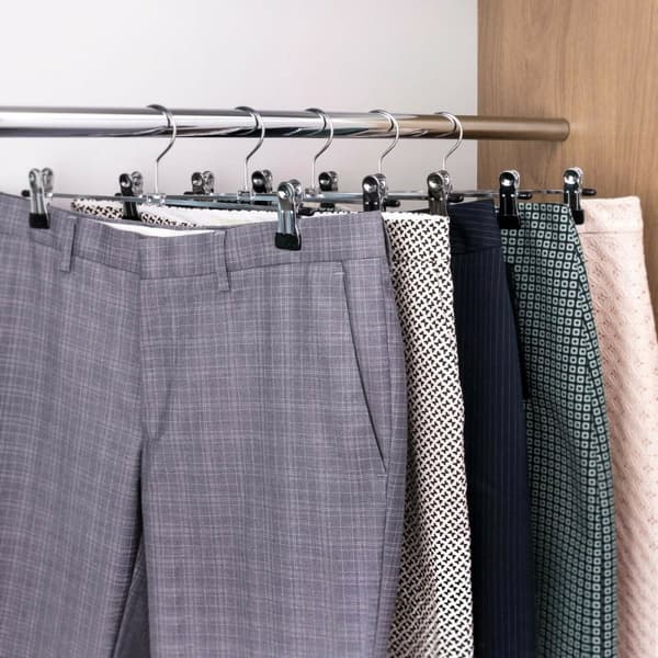INF Kleshenger med klyper for bukse / skjørt, 10-pakning   10-pack