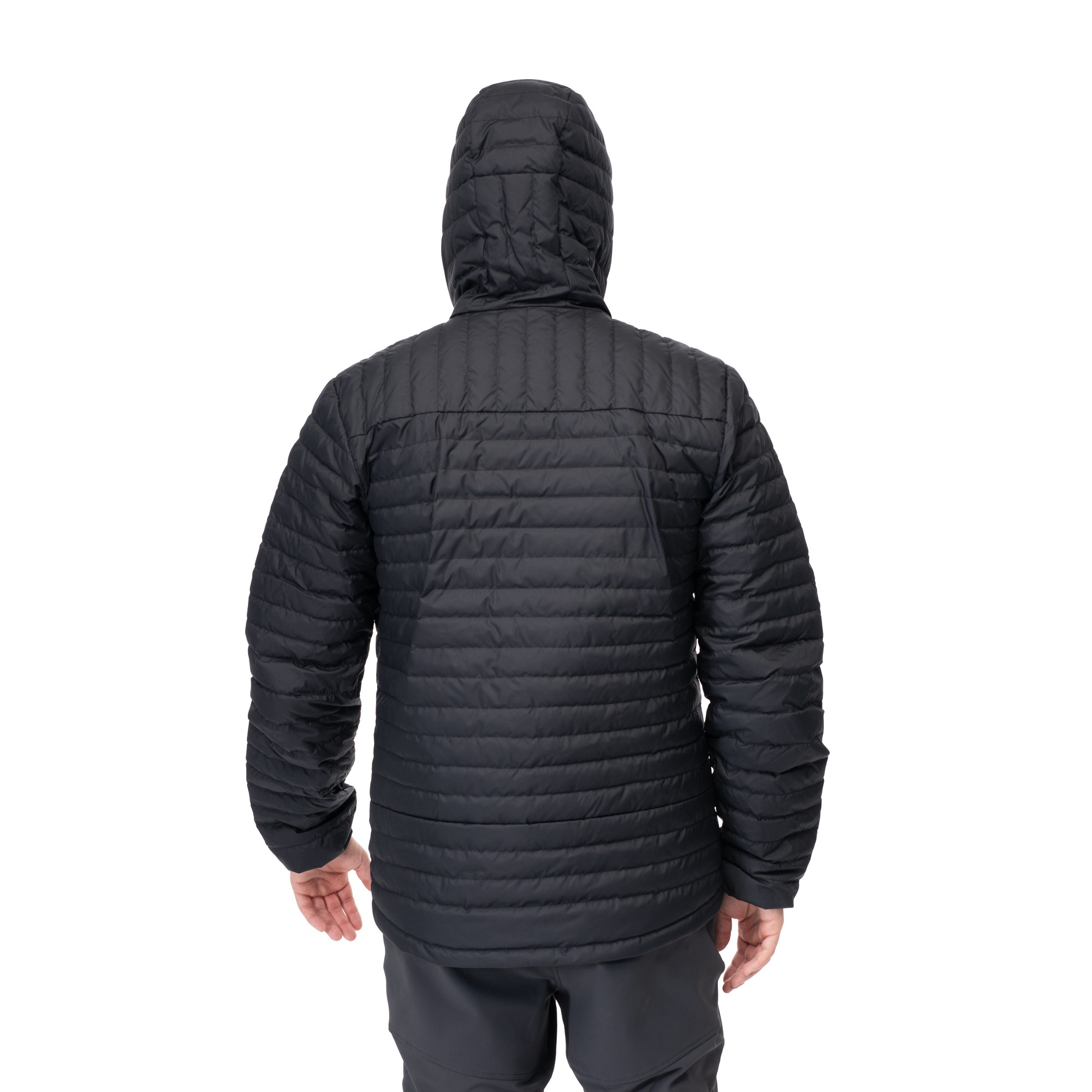 Lava Light Down Jacket Herre Black