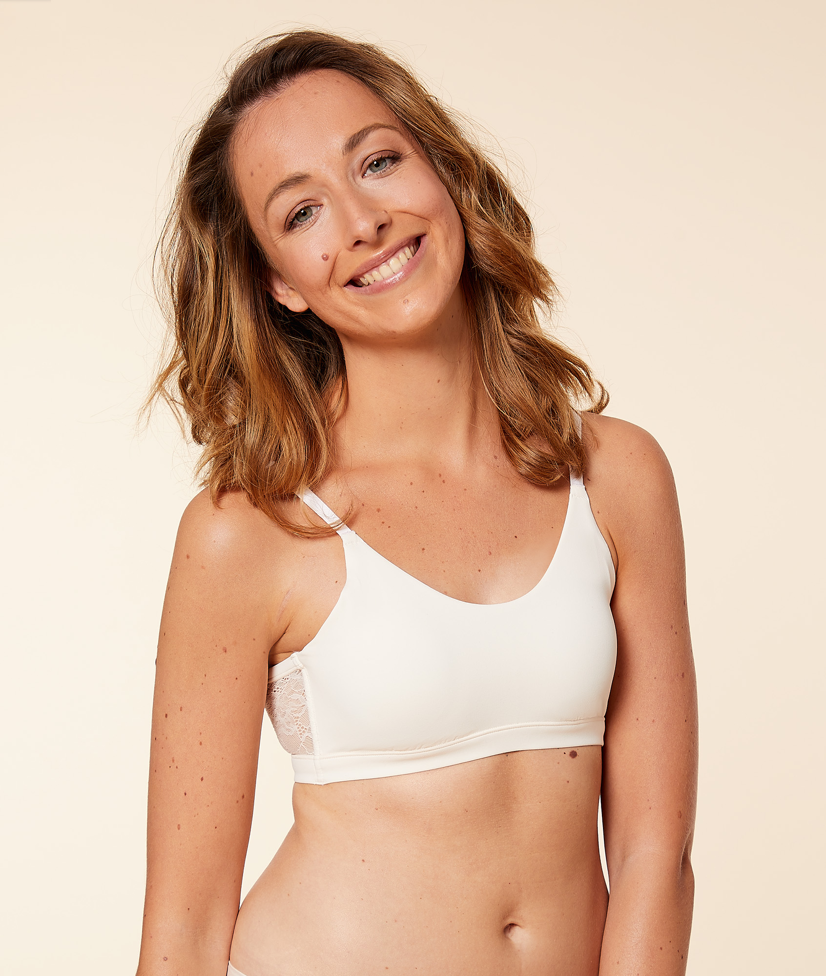 Brassière post-mastectomie sans armatures