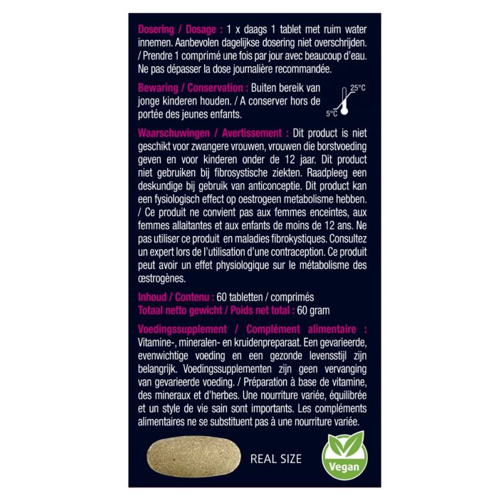 Lucovitaal Vrouw Hormoonhuishouding (60 tabletten)