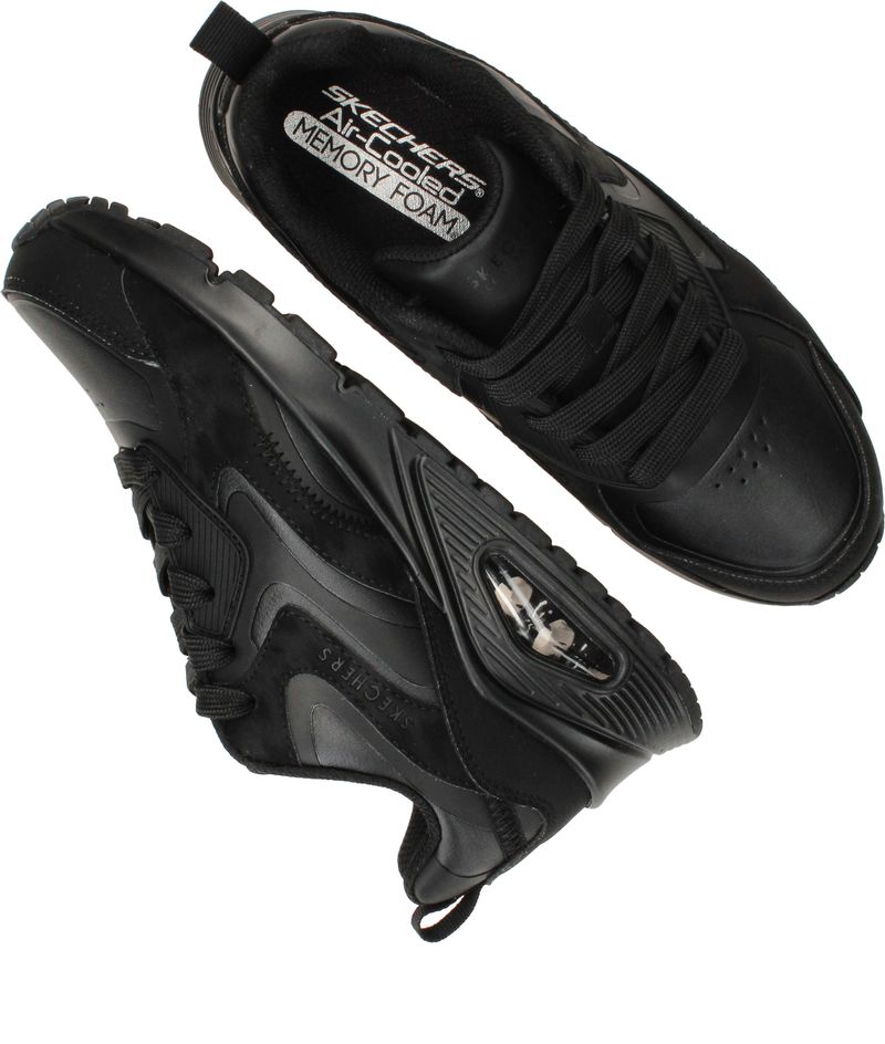 Skechers Uno Gen1 Color Surge Sneakers Zwart Jongens