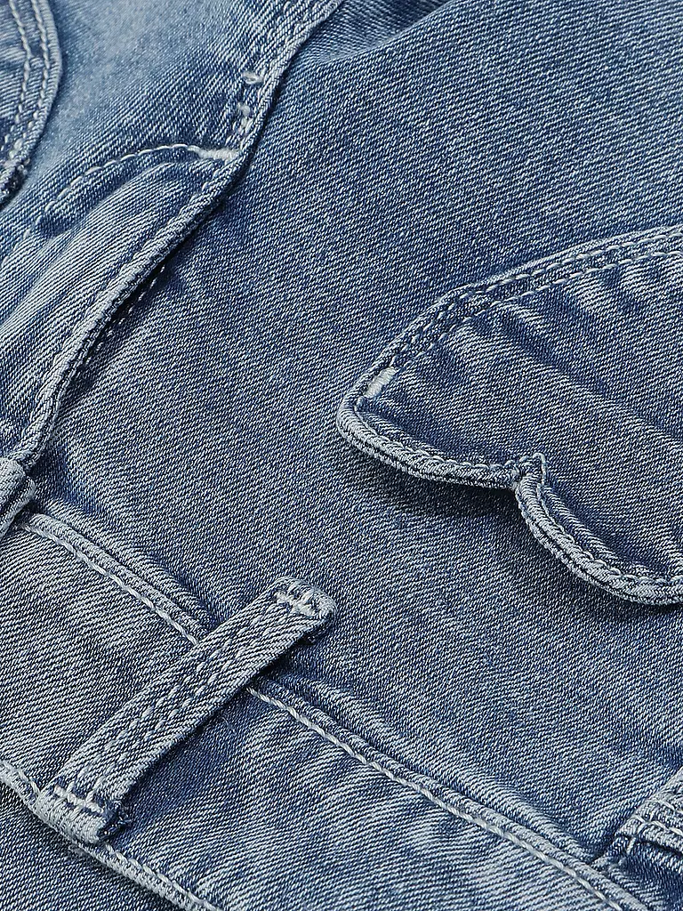 S.OLIVER Mädchen Jeans Flared Fit  blau