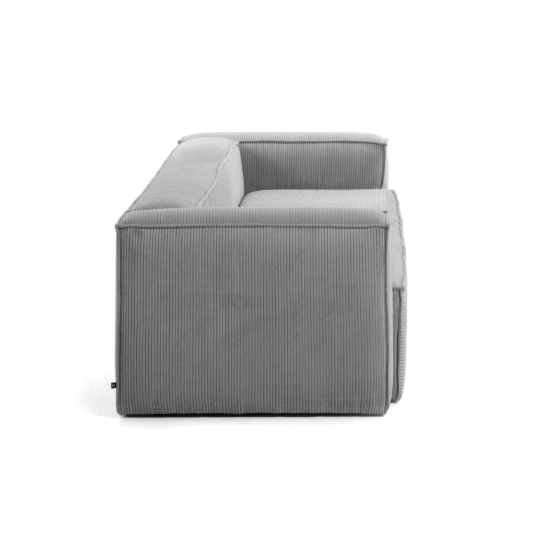 Kave Home Blok 3-zits bank green corduroy