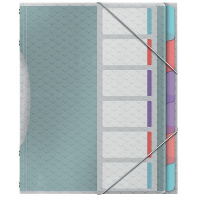 Esselte Colour'Breeze - Trieur - PP - 6 positions - multicolore