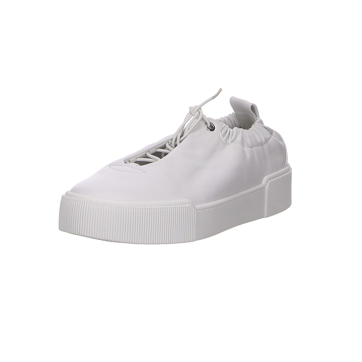Högl Damen Schnürhalbschuhe weiss/weiss kombi