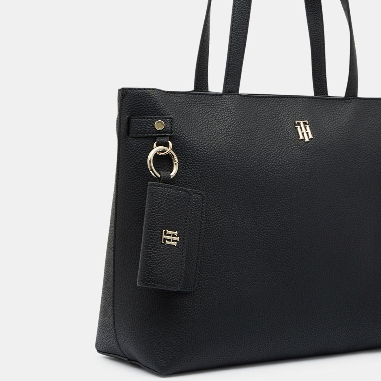 Tommy Hilfiger Sac cabas Soft noir - 44x29x13 cm