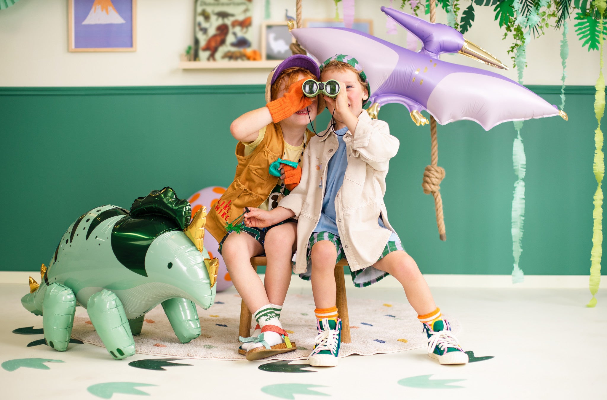 Dino Helium Ballon Leeg 93cm