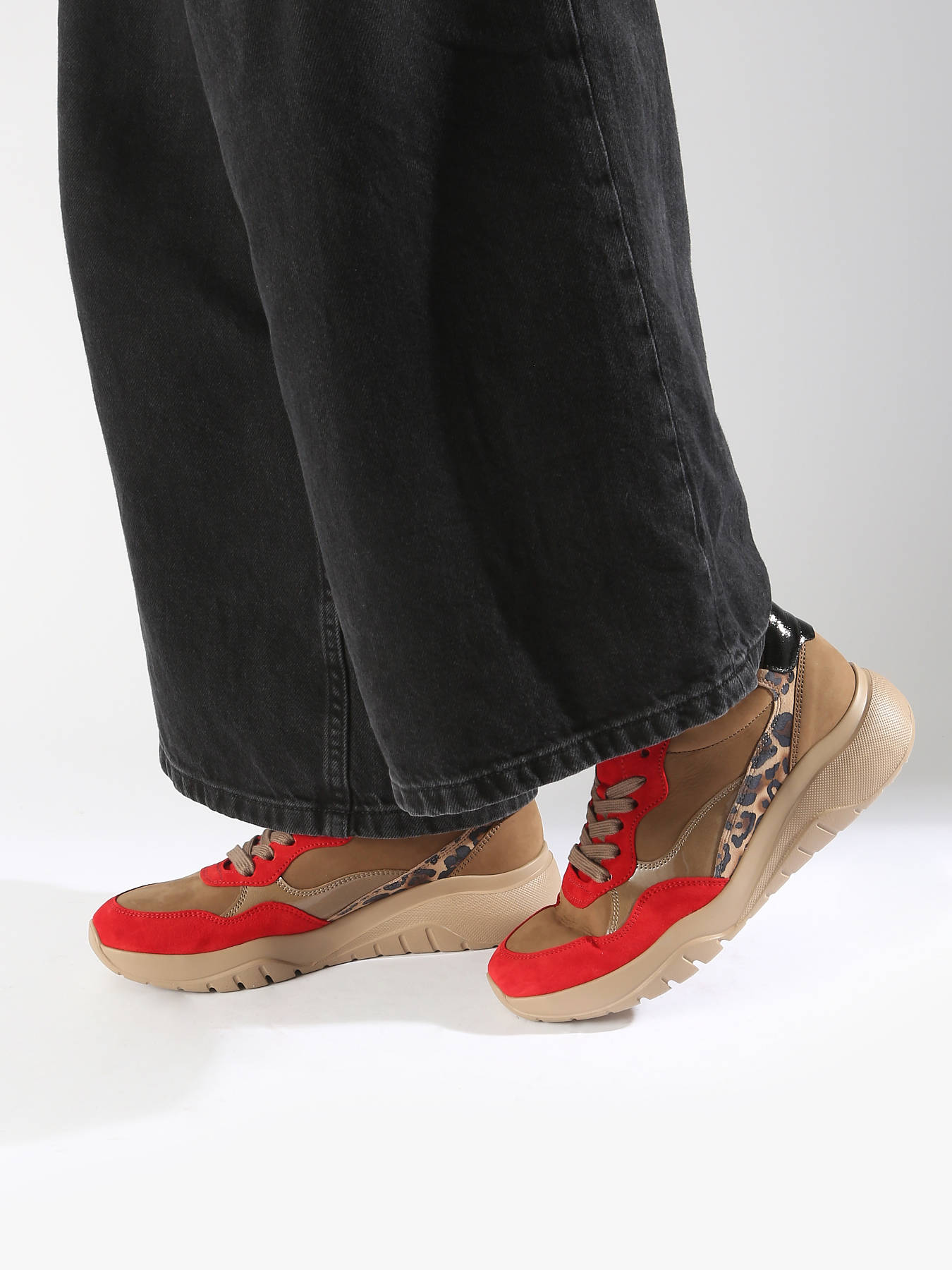 Sneakers en cuir GABOR