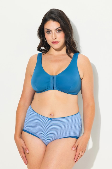 Bustier, Still-BH, Vorderverschluss, Cup C/D - E/F
