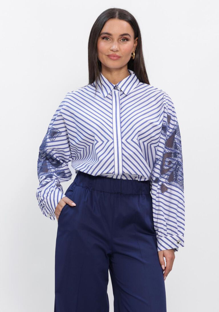 blauwe caroline biss blouses 1622
