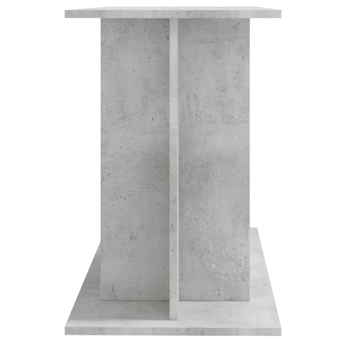 VIDAXL Support pour aquarium - Gris béton
