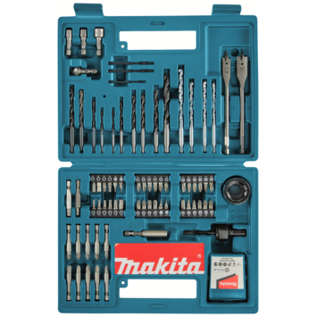 Makita 100-delige boren en bitset B-54520