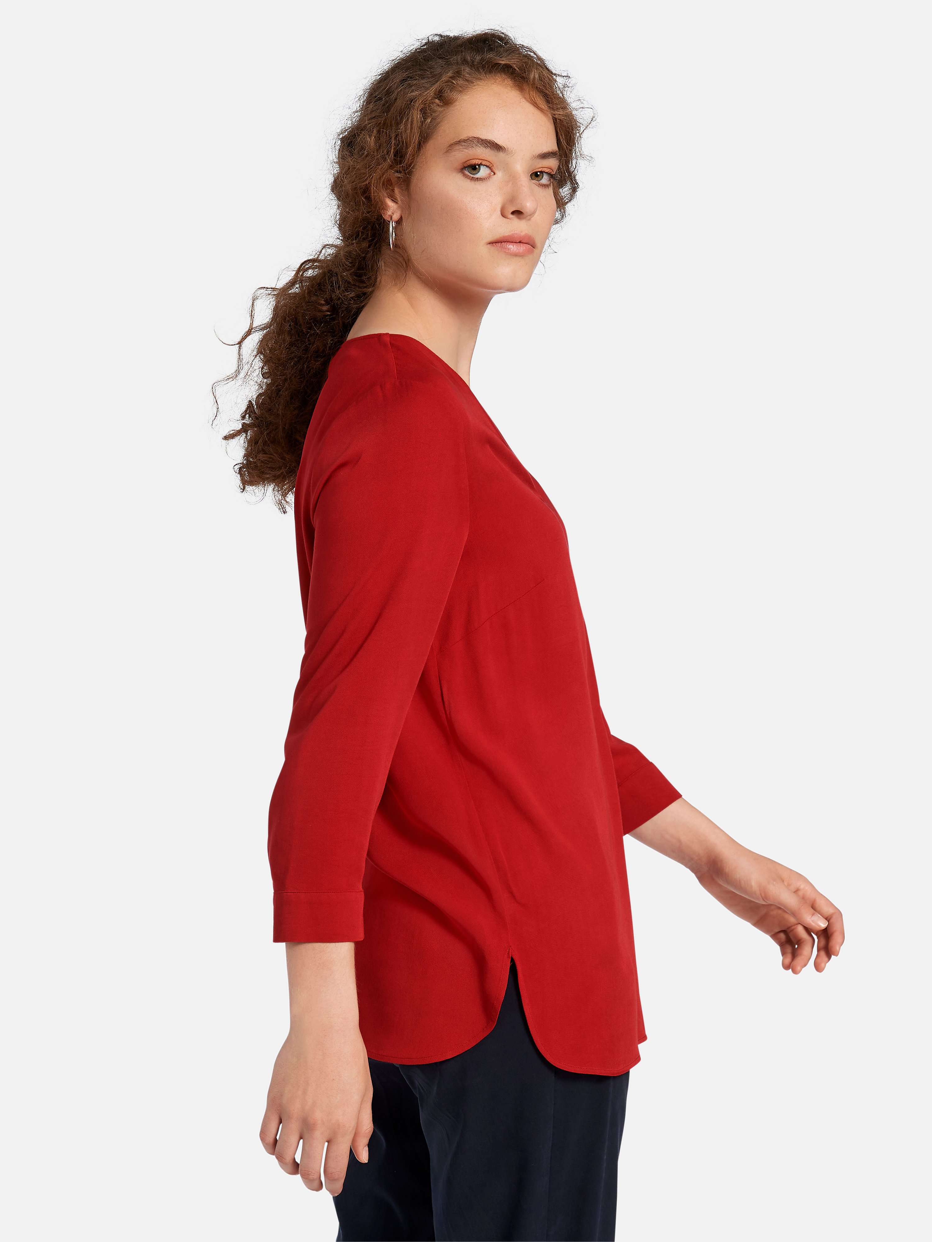 Bluse mit 3/4-Arm