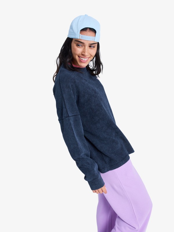 Eastside Midweight T-shirt manches longues Noir Femme