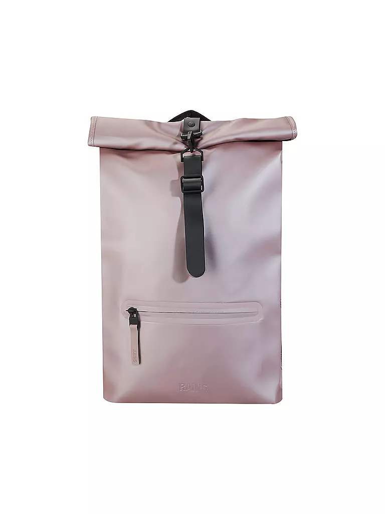 RAINS Rucksack ROLLTOP W3 silber