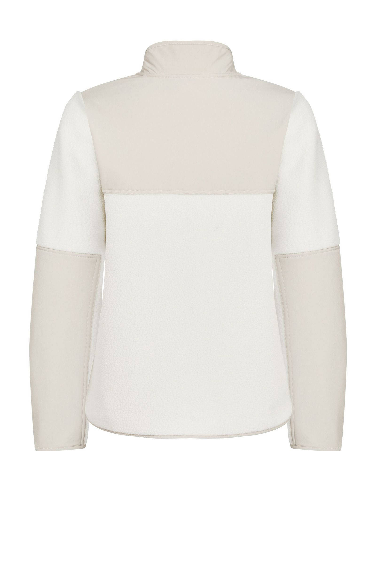 Rohnisch sportjack Phoebe beige/wit