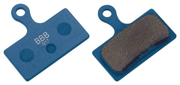 Paire de Plaquettes BBB DiscStop pour Shimano : XTR M9000 /XTR BR-M987 /XT M8000 /XT M785 /XT BR-RS785 /SLX M675 / Deore M615 /BR-CX77 /AlfineBR-S700 /BR-R517 / FSA K-Force
