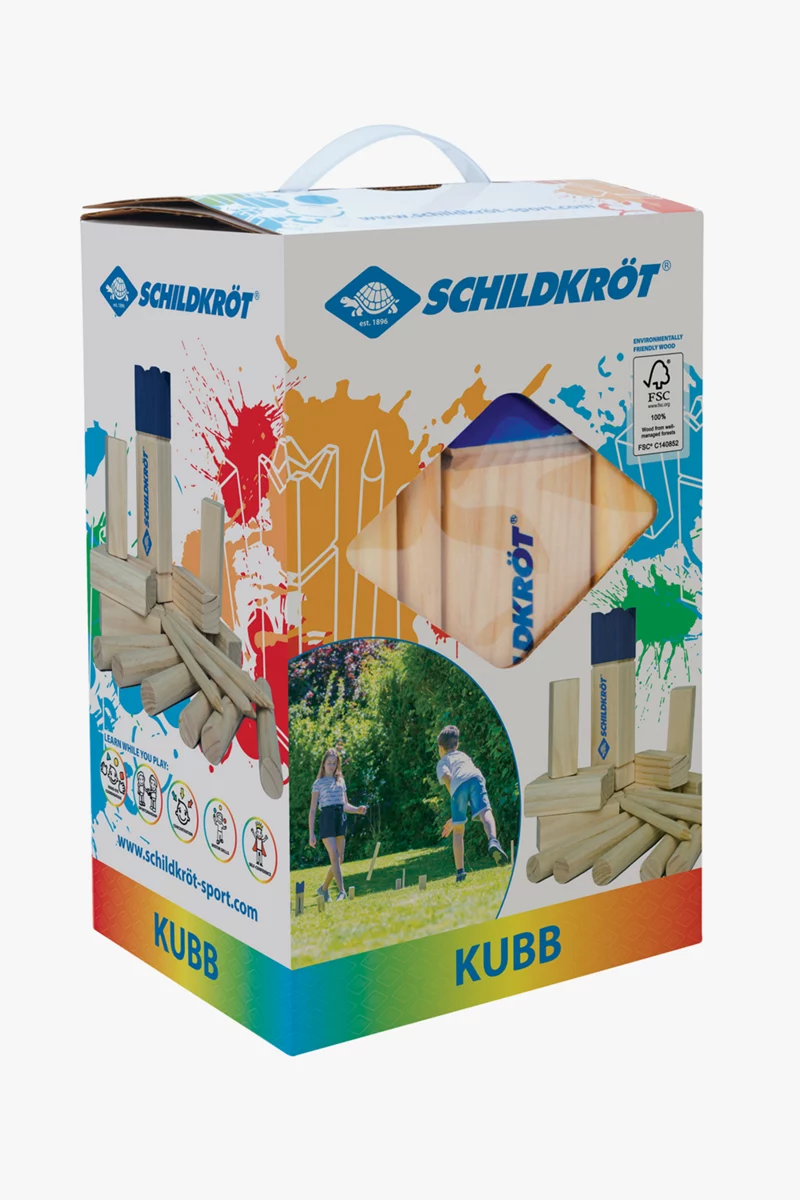 Schildkröt Kubb Freizeitspiel