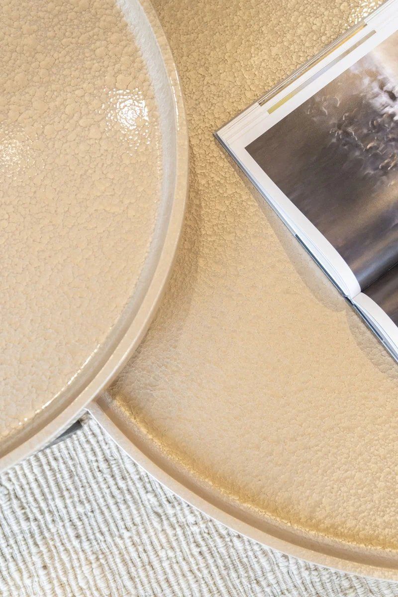 Salontafel Beige 95975 Mayson ⌀90  x H35 cm