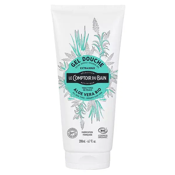 Gel de banho Le Comptoir du Bain Aloe Vera Orgânico 200ml