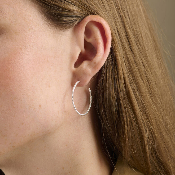 Pernille Corydon Jewellery Twisted Creoles Guld