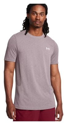 Maillot manches courtes Under Armour Vanish Seamless Mauve Homme