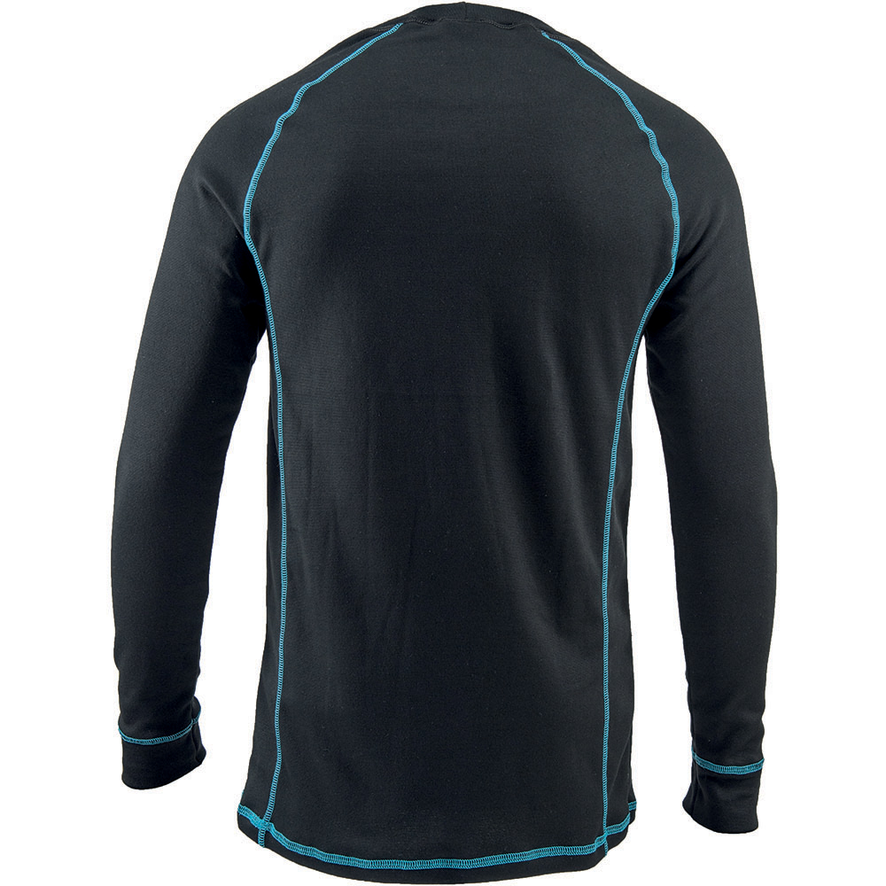 Baltik - T-shirt manches longues Micro-Tek Noir