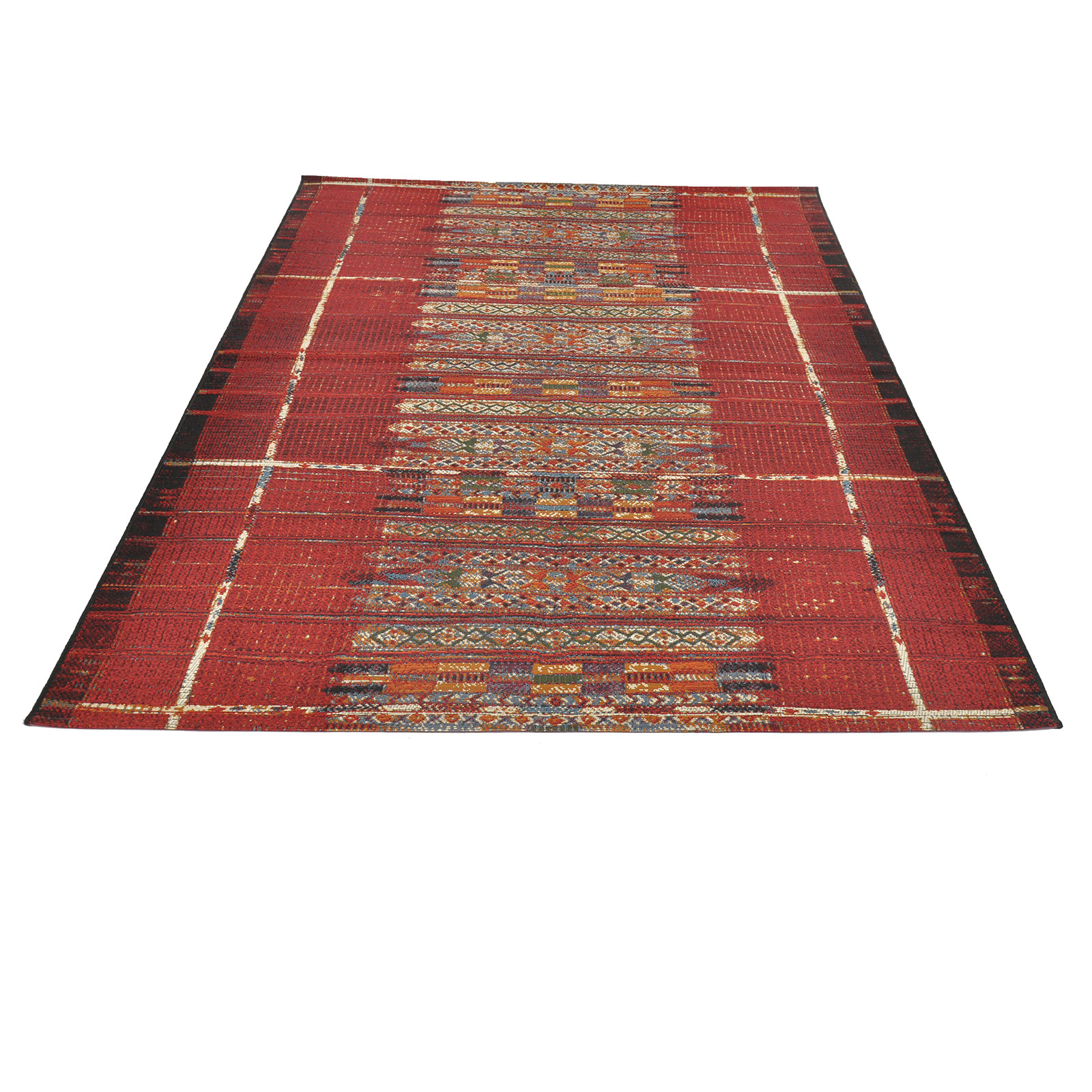 In-/Outdoorteppich - rot - 60x100 cm