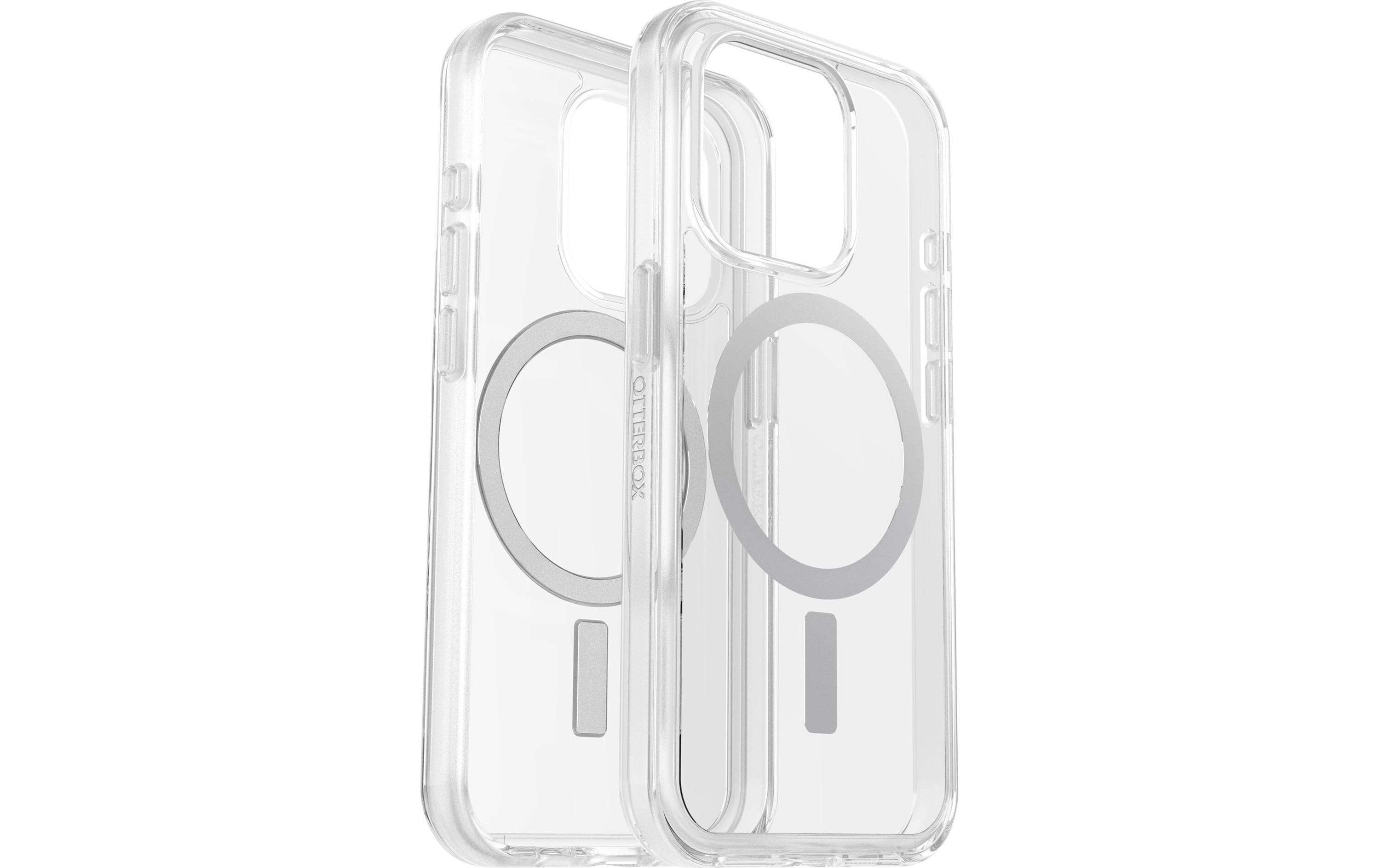 Back Cover Symmetry iPhone 15 Pro TransparentSchutzhülle für das Apple iPhone 15 Pro mit MagSafe Lademöglichkeit