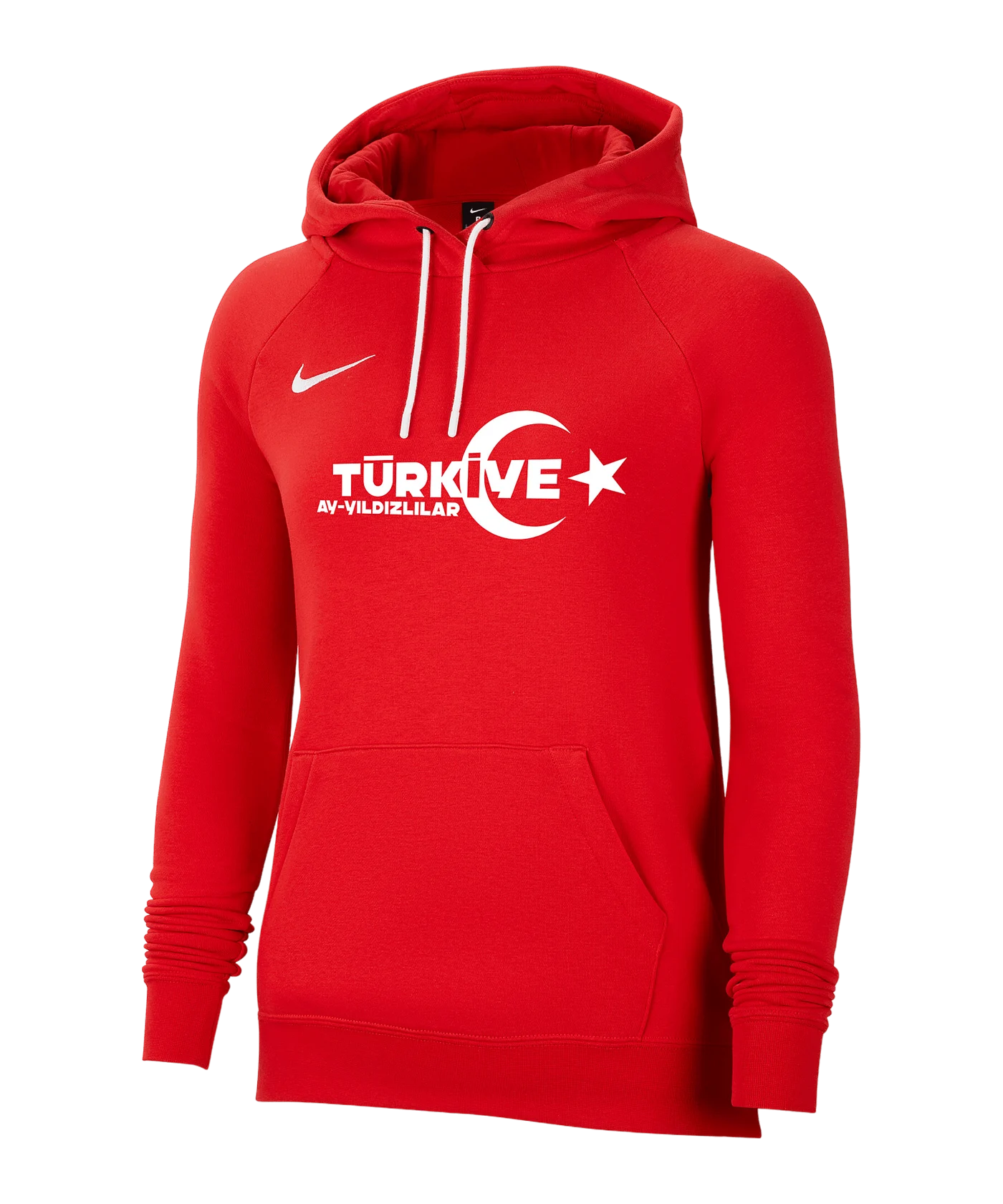 Nike TFF Hoody EC 2024 Damen Rot