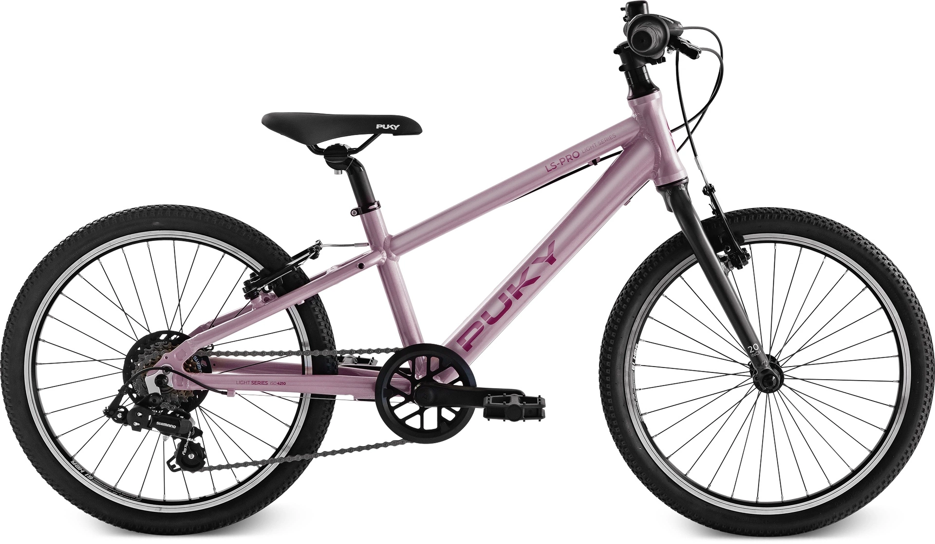 Puky LS-Pro 20-7 alu. børnecykel pink/anthrazit