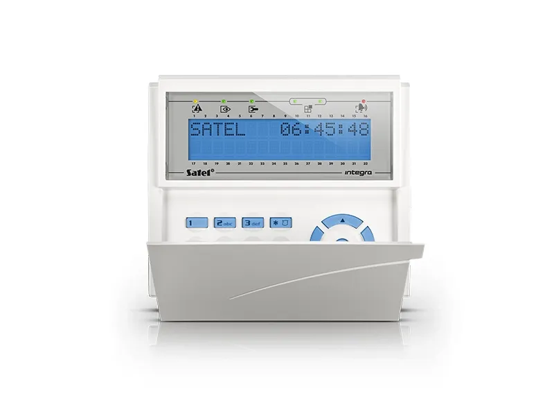 SATEL INTEGRA INT-KLCD-BL - RFID-nærhedslæser/tastatur