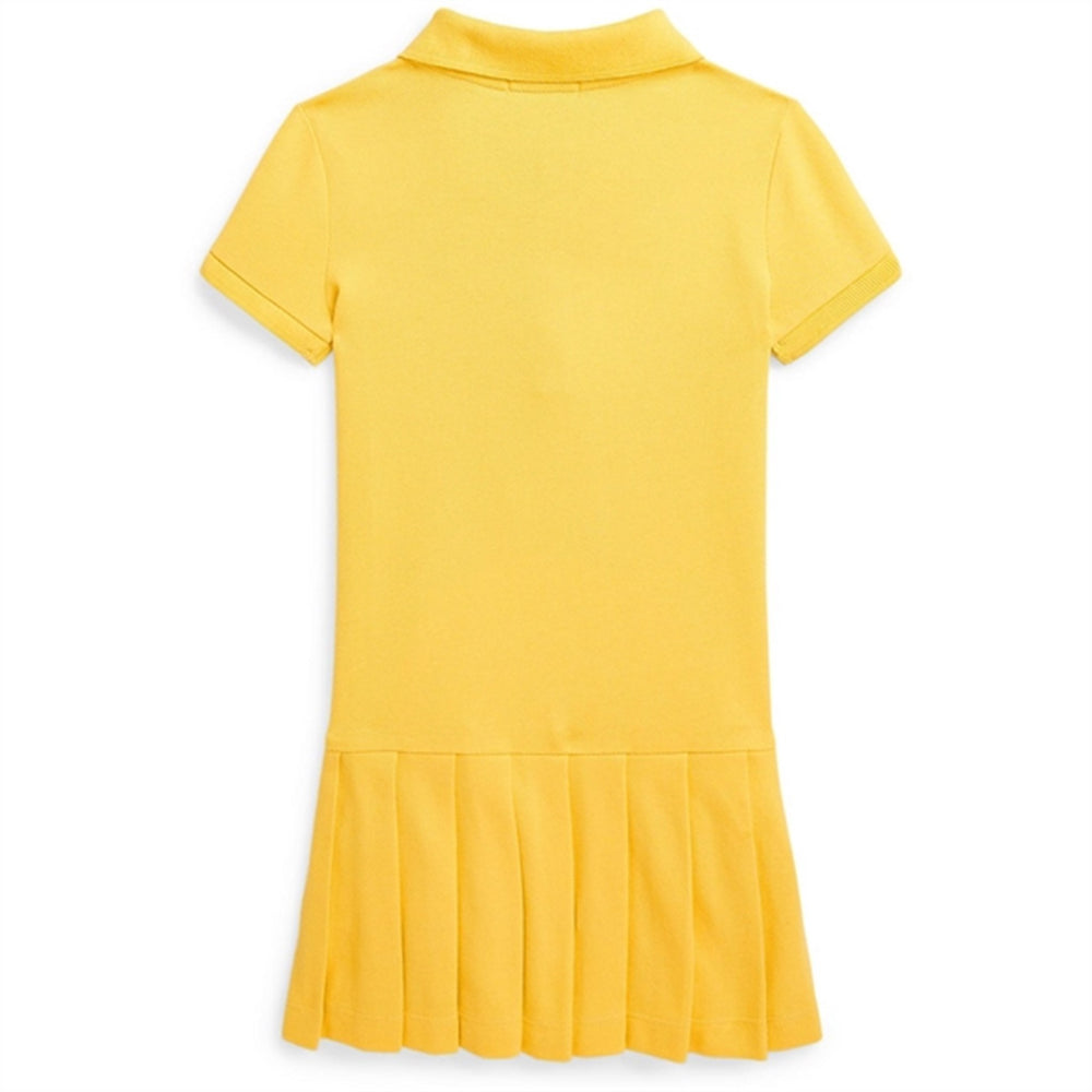 Girls Kjole Chrome Yellow W/ Bright Pink